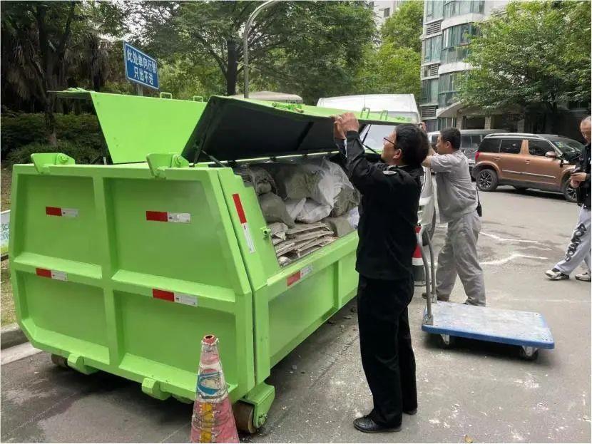 如何讓裝修垃圾不落地？長寧探索治理新思路