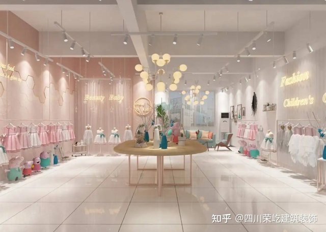 成都童裝店裝修設計這樣做，生意不愁！