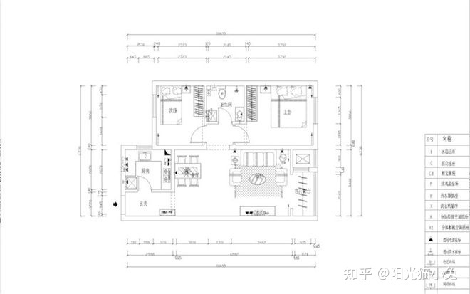 80㎡家裝簡約風格效果圖，美麗動人，大氣端莊！