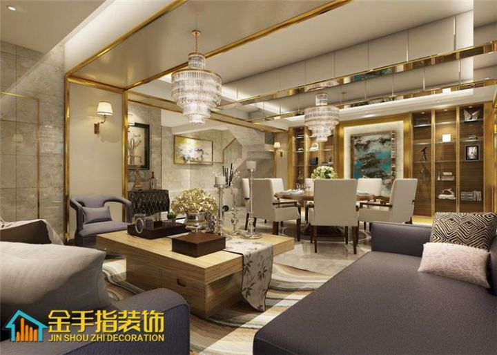 金牌設計師打造低調奢華港式風格洋房裝修鑒賞！